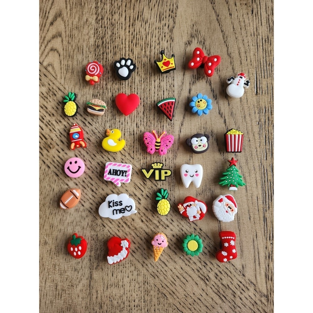 croc charms Croc Charm Jibbitz Assortment 30 Pieces